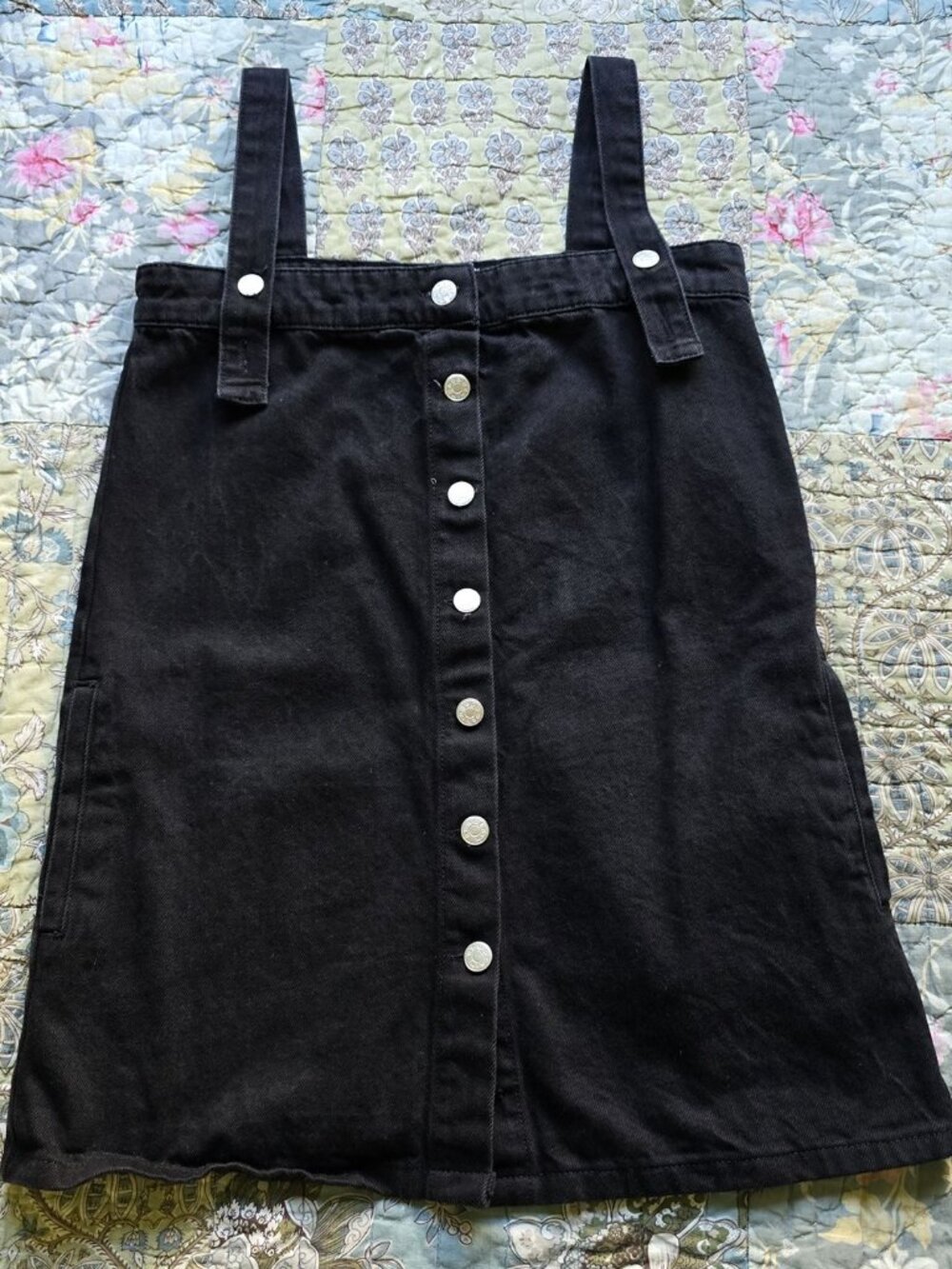 Urban Outfitters Aria Denim Cotton Overall Dress Women's Size Small (4-6)
